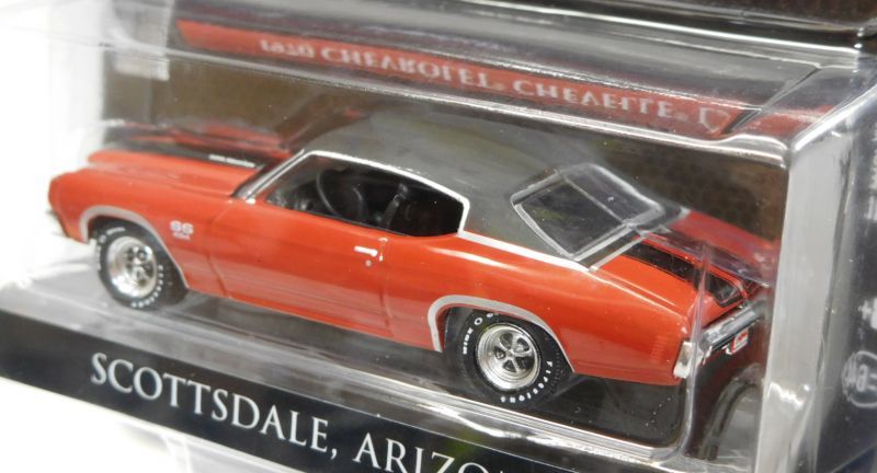 画像: 2018 GREENLIGHT BARRETT JACKSON S2【1970 CHEVROLET CHEVELLE LS6】 DK.RED/RR 