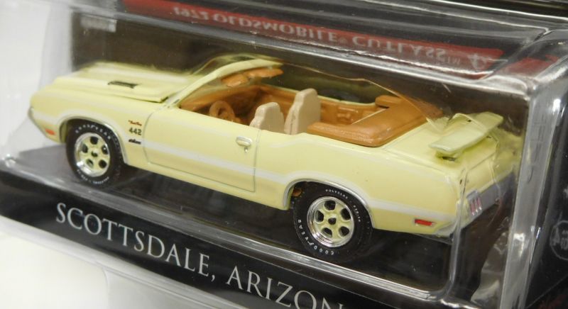 画像: 2018 GREENLIGHT BARRETT JACKSON S2【1972 OLDSMOBILE CUTLASS 442】 LT.YELLOW/RR 