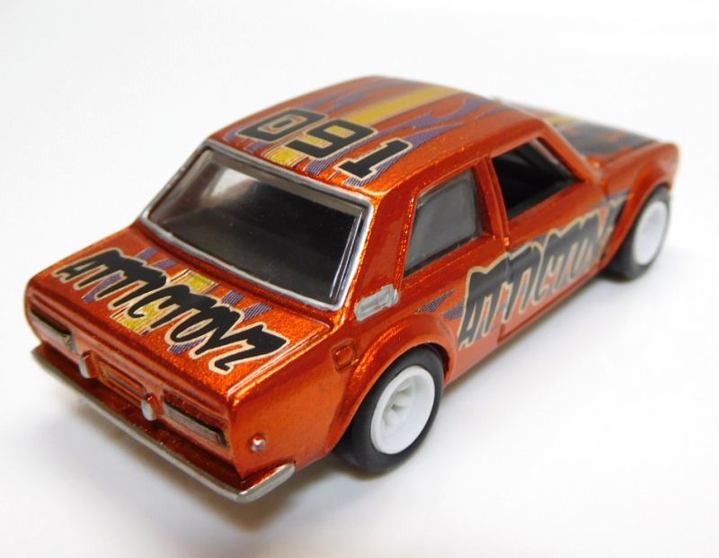 画像: KAZY KUSTOMS 【"attictoyz" DATSUN BLUEBIRD 510 (カスタム完成品）】 ORANGE/RR （送料サービス適用外） 