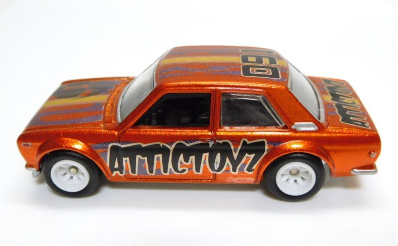 画像: KAZY KUSTOMS 【"attictoyz" DATSUN BLUEBIRD 510 (カスタム完成品）】 ORANGE/RR （送料サービス適用外） 