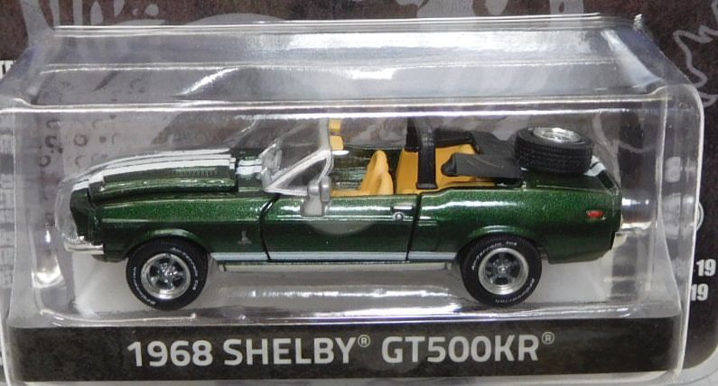 画像: 2018 GREENLIGHT HOLLYWOOD SERIES 19 【1968  SHELBY GT500KR】 DK.GREEN/RR (GAS MONKEY) 