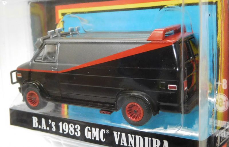 画像: 2018 GREENLIGHT HOLLYWOOD SERIES 19 【B.A.'S 1983 GMC VANDURA】 BLACK-GRAY/RR (THE A-TEAM) 