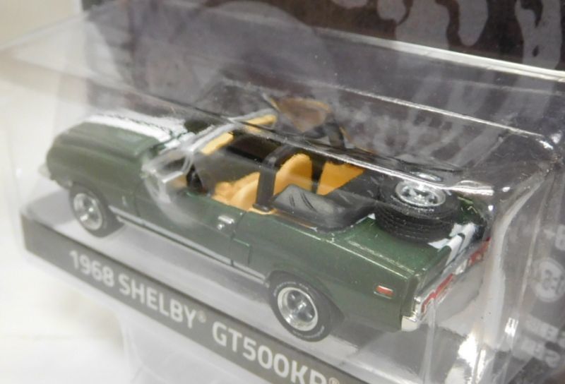 画像: 2018 GREENLIGHT HOLLYWOOD SERIES 19 【1968  SHELBY GT500KR】 DK.GREEN/RR (GAS MONKEY) 