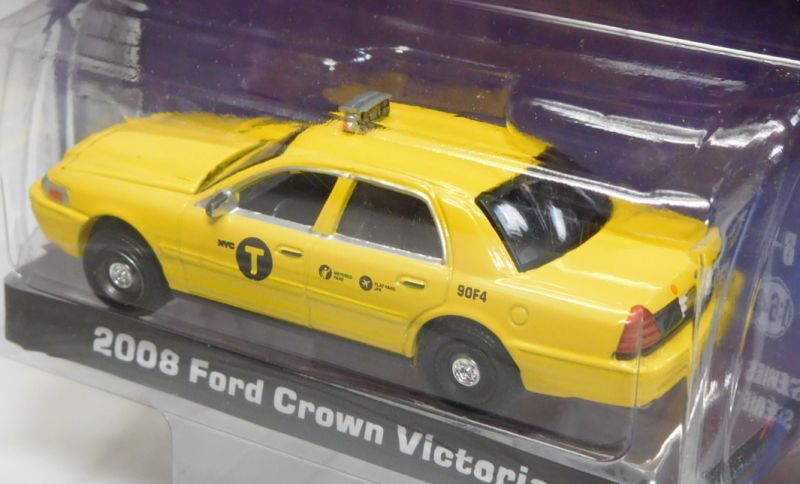 画像: 2018 GREENLIGHT HOLLYWOOD SERIES 19 【2006 FORD CROWN VICTORIA】 YELLOW/RR (JOHN WICK 2) 