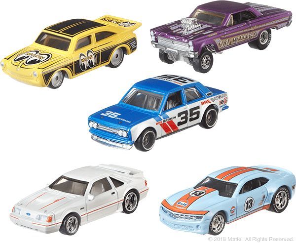 画像: 【予約】PRE-ORDER 2018 RLC EXCLUSIVE 【CAR CULTURE PREMIUM SET】 '14 COPO Camaro/'84 Mustang SVO/BRE Datsun Bluebird 510/'65 Mercury Comet Cyclone/'65 Volkswagen Fastback(入荷日未定）(お一人様1点厳守）（予約不可）