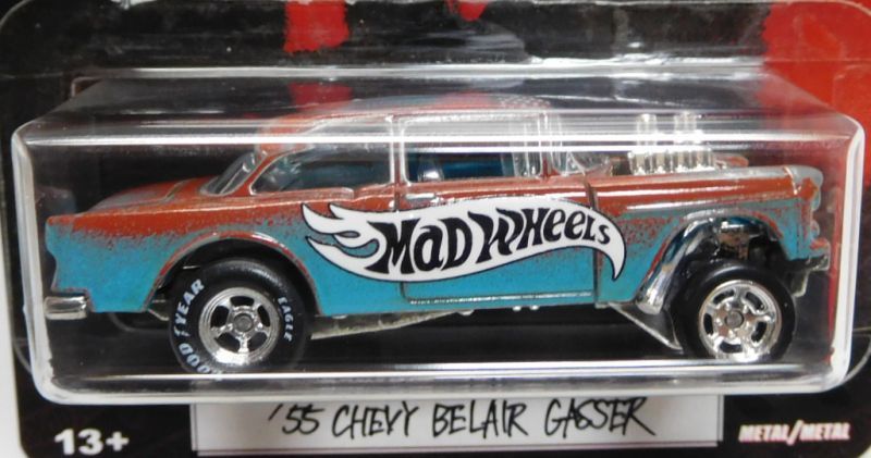 画像: MAD WHEELS (マッドホイール） 【'55 CHEVY BEL AIR GASSER(カスタム完成品）】 サビ-PALE GREEN/RR （送料サービス適用外） 