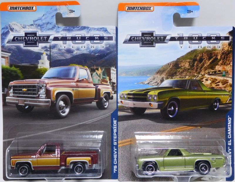 画像: 2018 MATCHBOX WALMART EXCLUSIVE【"CHEVROLET TRUCKS 100 YEARS" 6種セット】 (予約不可）