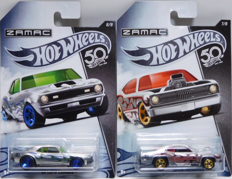 画像: 2018 WALMART EXCLUSIVE HW 50th ZAMAC FLAMES 【8種セット】