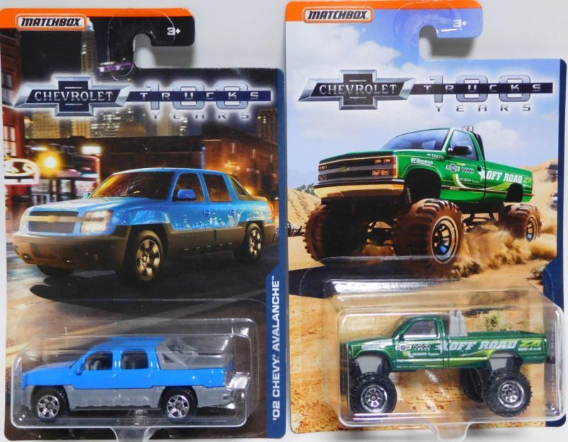 画像: 2018 MATCHBOX WALMART EXCLUSIVE【"CHEVROLET TRUCKS 100 YEARS" 6種セット】 (予約不可）