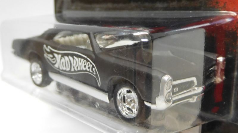 画像: MAD WHEELS (マッドホイール） 【'67 PONTIAC GTO (磨きシャーシ）(カスタム完成品）】 FLAT BLACK/RR （送料サービス適用外） 