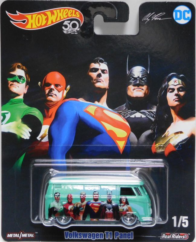 画像: 2018 POP CULTURE - DC COMICS "ALEX ROSS" 【5種セット】 VW T1 PANEL/'66 DODGE A100/CUSTOM '77 DODGE VAN/'67 AUSTIN MINI VAN/HAULIN GAS