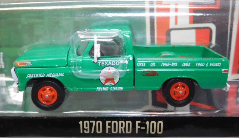 画像: 2018 GREENLIGHT RUNNING ON EMPTY S4 【1970 FORD F-100】 GREEN/RR (TEXACO)