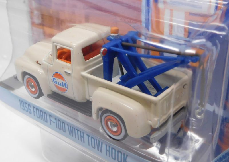 画像: 2018 GREENLIGHT RUNNING ON EMPTY S4 【1956 FORD F-100 WITH TOW HOOK】 CREAM/RR (GULF)