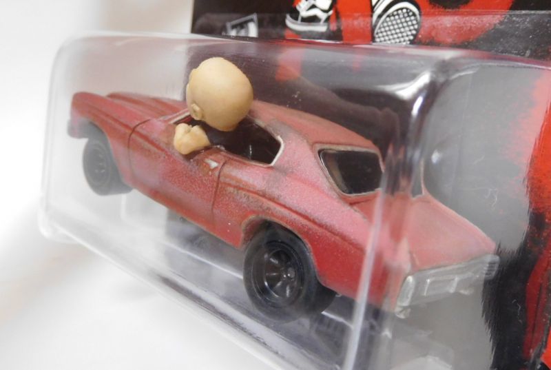 画像: MAD WHEELS (マッドホイール） 【'70 CHEVY CHEVELLE with ドムくん (カスタム完成品）】 サビ-FLAT RED/RR （送料サービス適用外） 