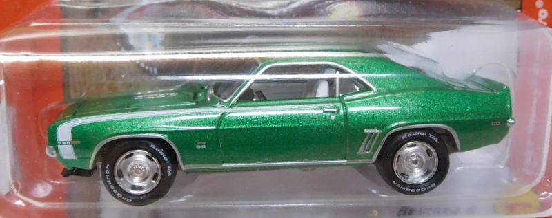 画像: 2017 JOHNNY LIGHTNING - CLASSIC GOLD COLLECTION R4B 【1969 CHEVY CAMARO SS】 MET.GREEN/RR