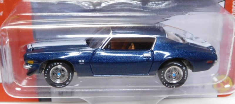 画像: 2017 JOHNNY LIGHTNING - CLASSIC GOLD COLLECTION R4B 【1970 CHEVY CAMARO RS/SS】 DK.BLUE/RR