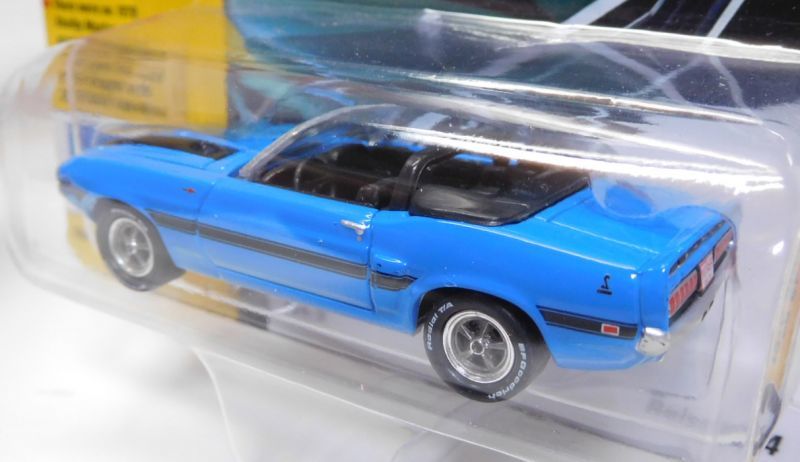 画像: 2017 JOHNNY LIGHTNING - CLASSIC GOLD COLLECTION R4A 【1970 SHELBY GT-500】 BLUE/RR