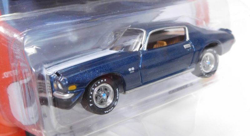 画像: 2017 JOHNNY LIGHTNING - CLASSIC GOLD COLLECTION R4B 【1970 CHEVY CAMARO RS/SS】 DK.BLUE/RR