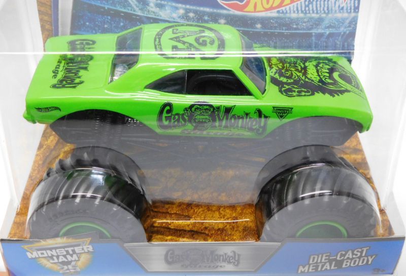 画像: 1/24 SCALE  MONSTER JAM  【GAS MONKEY GARAGE】 GREEN