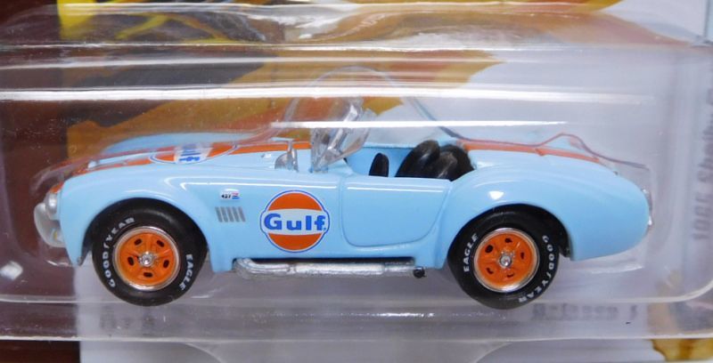 画像: 2018 JOHNNY LIGHTNING - MUSCLE CARS USA R1A 【"GULF" 1965 SHELBY COBRA 427】 LT.BLUE/RR
