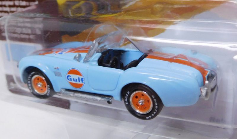 画像: 2018 JOHNNY LIGHTNING - MUSCLE CARS USA R1A 【"GULF" 1965 SHELBY COBRA 427】 LT.BLUE/RR