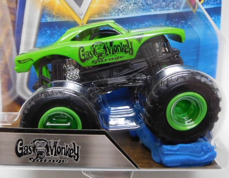 画像: 2018 MONSTER JAM includes RE-CRUSHABLE CAR! 【GAS MONKEY GARAGE】 LT.GREEN (EPIC ADDITIONS)