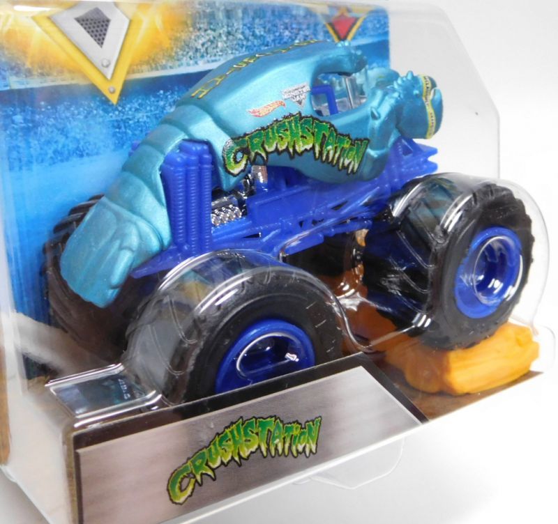 画像: 2018 MONSTER JAM includes RE-CRUSHABLE CAR! 【CRUSH STATION】 C.F.BLUE (CHROMA FROST)