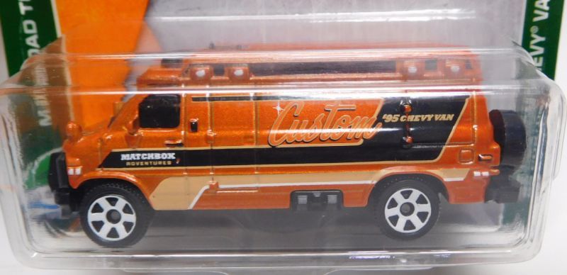 画像: 2018 【'95 CUSTOM CHEVY VAN】  ORANGE (積み荷がタイヤ）