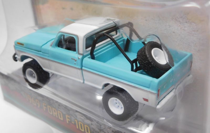 画像: 2018 GREENLIGHT ALL-TERRAIN S6 【1969 FORD F-100】  TURQUOISE-WHITE/RR