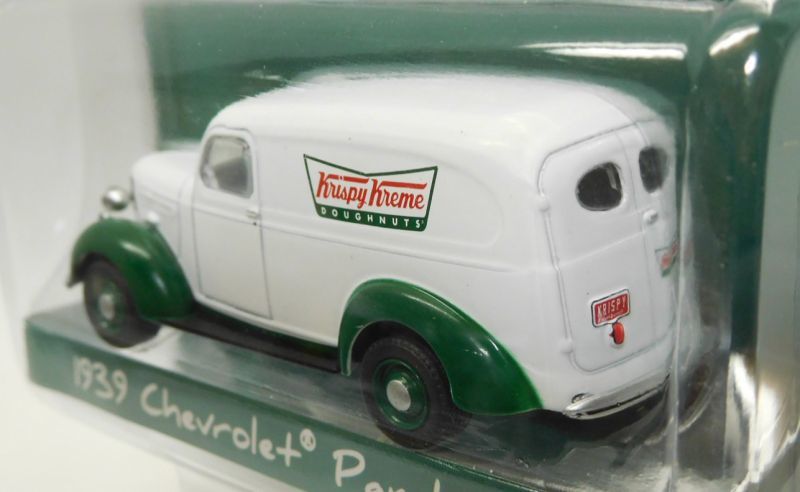 画像: 2018 GREENLIGHT BLUE COLLAR COLLECTION S3 【"KRISPY KREME DOUGHNUTS" 1939 CHEVROLET PANEL TRUCK】 WHITE-GREEN/RR 