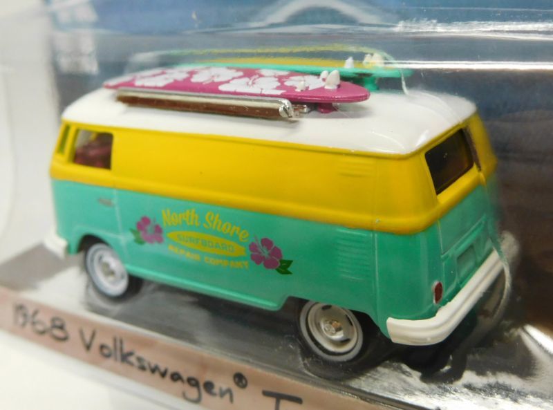 画像: 2018 GREENLIGHT BLUE COLLAR COLLECTION S3 【1968 VOLKSWAGEN TYPE 2 PANEL】 YELLOW-MINT/RR 