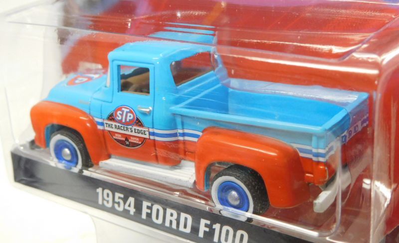 画像: 2018 GREENLIGHT ANNIVERSARY COLLECTION S6 【"STP" 1954 FORD F100】 LT.BLUE-RED/RR 