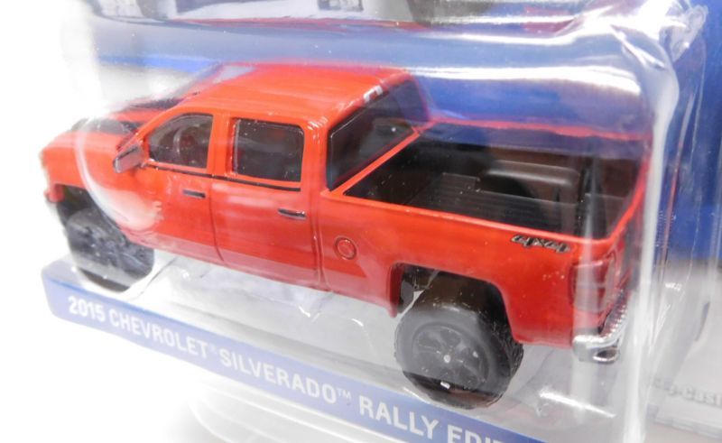 画像: 2018 GREENLIGHT GENERAL MOTORS COLLECTION S2 【2015 CHEVROLET SILVERADO RALLY EDITION】 RED/RR 