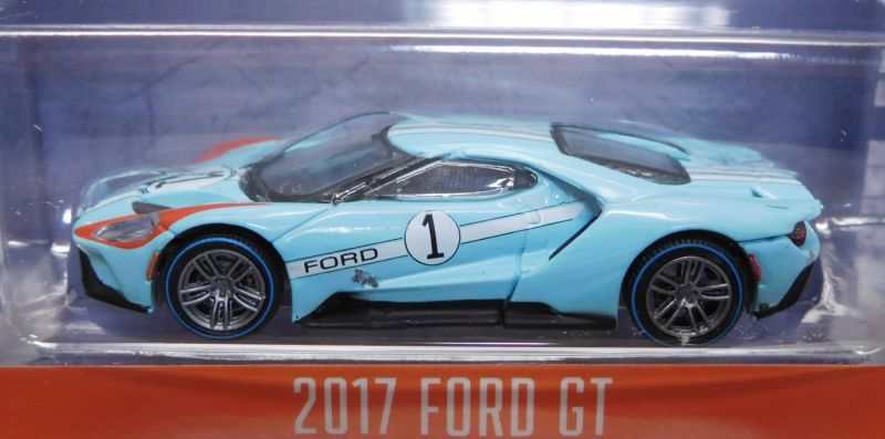 画像: 2018 GREENLIGHT HERITAGE RACING S1【2017 FORD GT】 LT.BLUE/RR