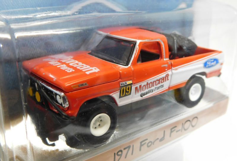 画像: 2018 GREENLIGHT BLUE COLLAR COLLECTION S3 【"MOTORCRAFT" 1971 FORD F-100】 RED/RR 