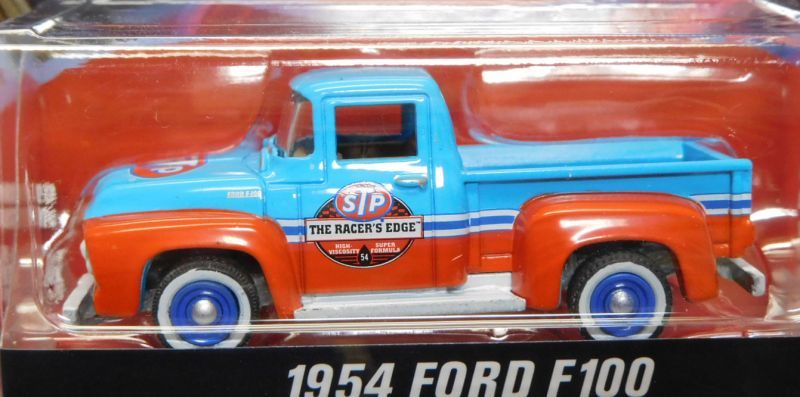 画像: 2018 GREENLIGHT ANNIVERSARY COLLECTION S6 【"STP" 1954 FORD F100】 LT.BLUE-RED/RR 