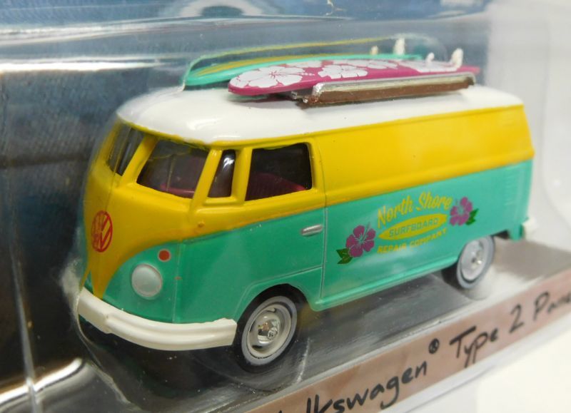 画像: 2018 GREENLIGHT BLUE COLLAR COLLECTION S3 【1968 VOLKSWAGEN TYPE 2 PANEL】 YELLOW-MINT/RR 