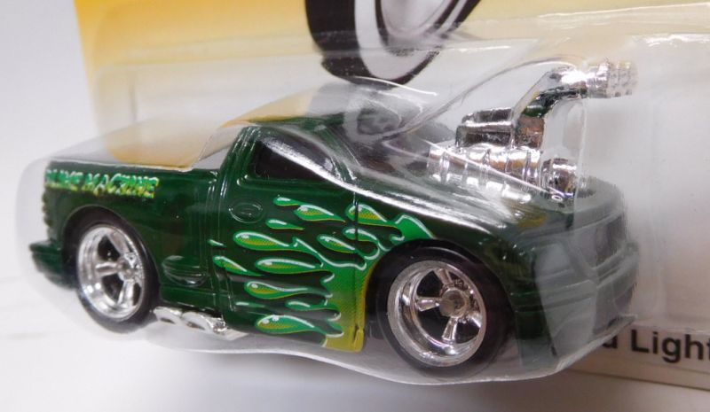 画像: 2007 WALMART EXCLUSIVE FRIGHT CARS 【FORD LIGHTNING】 GREEN/RR