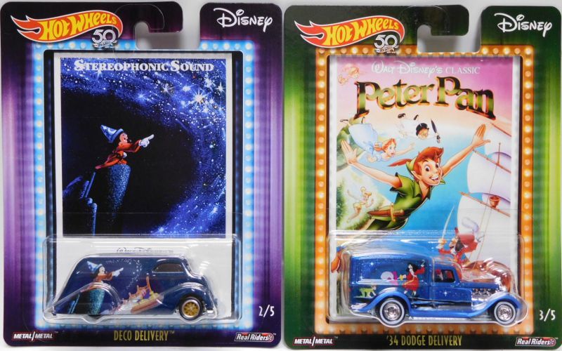 画像: 2018 POP CULTURE - "DISNEY" 【5種セット】 VOLKSWAGEN T1 PANEL/'55 CHEVY PANEL/FORD TRANSIT SUPERVAN/DECO DELIVERY/'34 DODGE DELIVERY