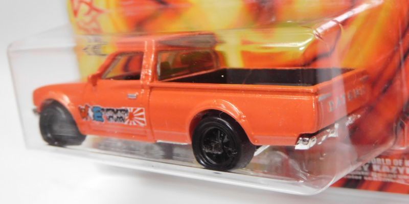 画像: KAZY KUSTOMS 【DATSUN 620 (カスタム完成品）】 ORANGE/RR （送料サービス適用外） 