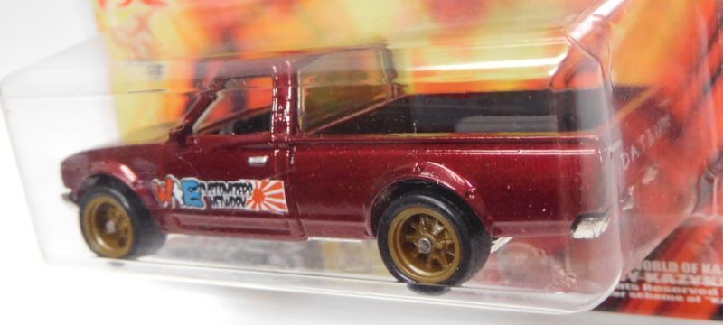 画像: KAZY KUSTOMS 【DATSUN 620 (カスタム完成品）】 DK.RED/RR （送料サービス適用外） 