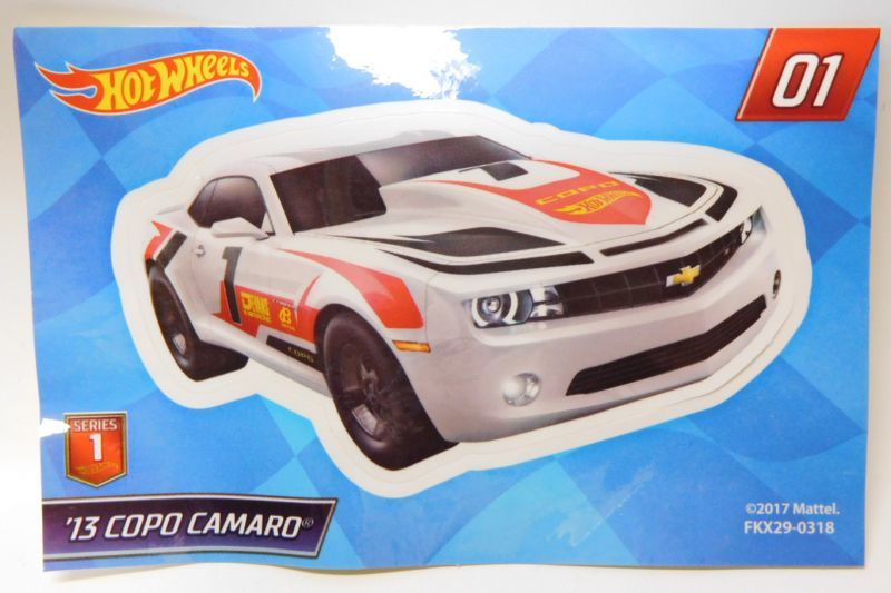 画像: 2018 WALMART EXCLUSIVE MYSTERY 【'13 COPO CAMARO】 WHITE/5SP (予約不可）