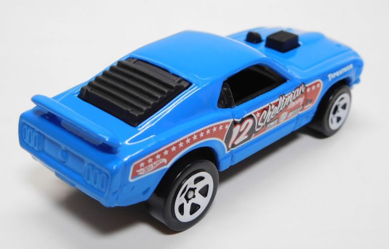 画像: 2018 WALMART EXCLUSIVE MYSTERY 【'70 FORD MUSTANG MACH 1】 BLUE/5SP (予約不可）