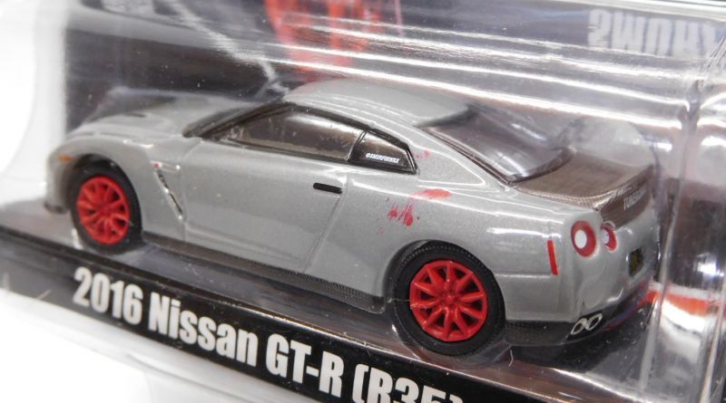 画像: 2018 GREENLIGHT "TUNER CRATE EXCLUSIVE" 【2016 NISSAN GT-R (R35)】 LT.GRAY/RR