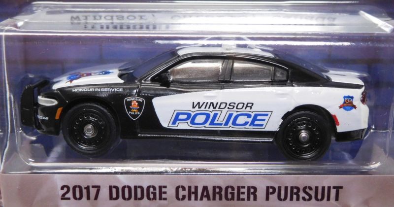 画像: 2018 GREENLIGHT HOT PURSUIT S26 【2017 DODGE CHARGER PURSUIT】 BLACK-WHITE/RR (WINDSOR POLICE SERVICE)