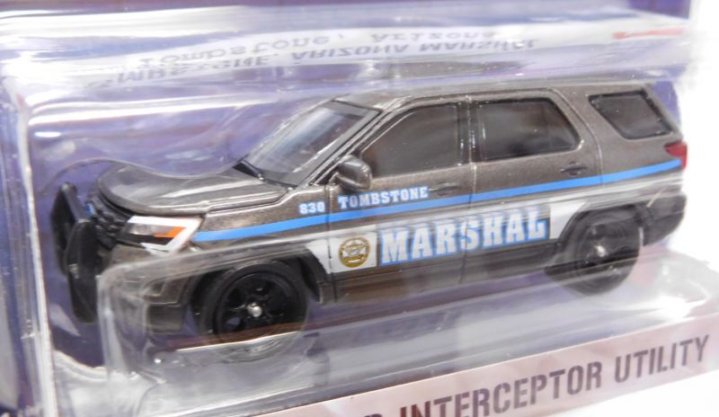 画像: 2018 GREENLIGHT HOT PURSUIT S26 【2016 FORD INTERCEPTOR UTILITY】 GUNMET/RR (TOMBSTONE, ARIZONA MARSHAL)