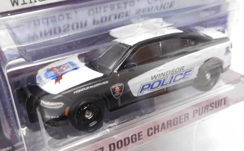 画像: 2018 GREENLIGHT HOT PURSUIT S26 【2017 DODGE CHARGER PURSUIT】 BLACK-WHITE/RR (WINDSOR POLICE SERVICE)