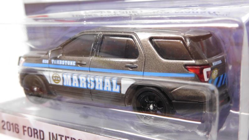 画像: 2018 GREENLIGHT HOT PURSUIT S26 【2016 FORD INTERCEPTOR UTILITY】 GUNMET/RR (TOMBSTONE, ARIZONA MARSHAL)