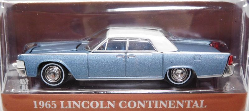 画像: 2018 GREENLIGHT HOBBY EXCLUSIVE 【1965 LINCOLN CONTINENTAL】 BLUESILVER/RR