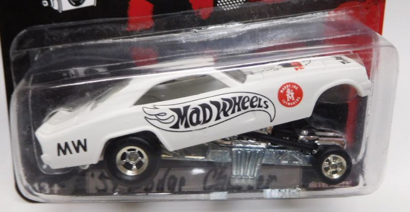 画像: MAD WHEELS (マッドホイール） 【'69 DODGE CHARGER FUNNY CAR (カスタム完成品）】 FLAT WHITE/RR （送料サービス適用外） 